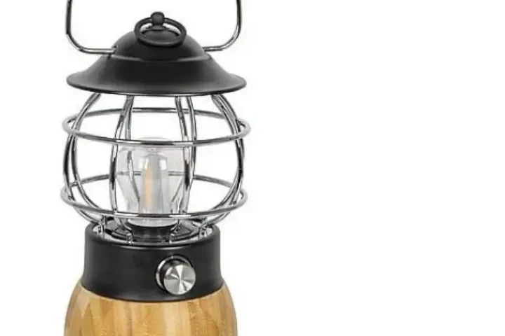 Bo-Camp Hayes Bamboe Lamp – Stijlvolle & Draagbare Buitenverlichting