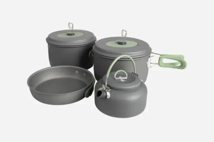 Bo-Camp Pannenset Explorer-XL - 4 Delig