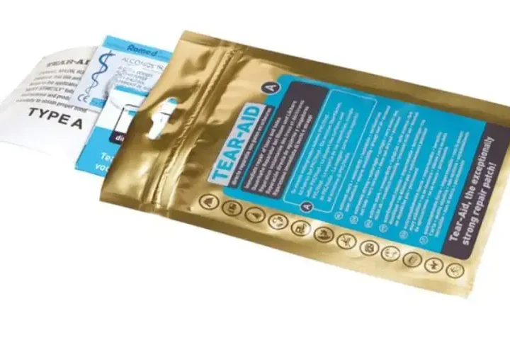 Tear-Aid Type A – Sterke Transparante Reparatiepatch voor Outdoor Materialen
