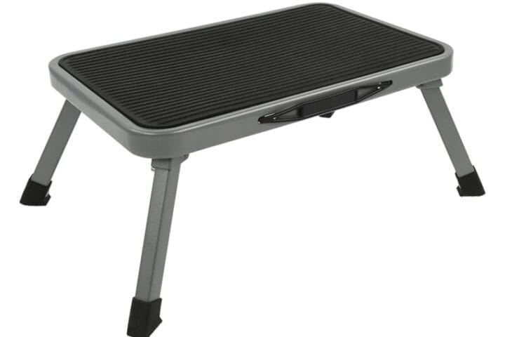 Pro Plus Opstap Klein – Metaal Opklapbaar – Compact & Handig