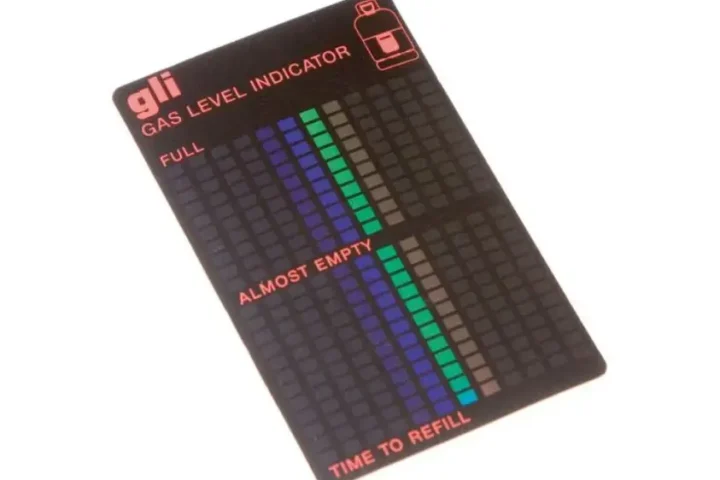 Bo-Camp gaslevel indicator