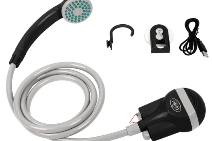 Camping douche set dompelpomp